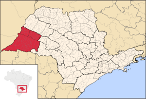 Mesorregião de Presidente Prudente Pontos de Cultura presentes na mesorregião: