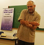 Célio Turino, em bate-papo com representantes de Pontos de Cultura, fala sobre "O homem como medida de todas as coisas", base filosófica do Programa Cultura Viva