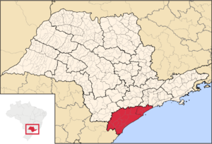 Mesorregião do Litoral Sul Paulista Pontos de Cultura presentes na mesorregião: